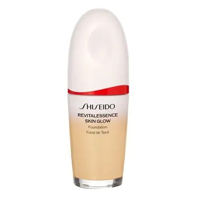 Shiseido Revitalessence Skin Glow Foundation könnyű alapozó világosító hatással SPF 30 árnyalat 