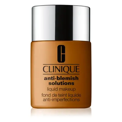 Clinique Anti-Blemish Solutions™ Liquid Makeup fedő hatású alapozó az aknéra hajlamos zsíros bőr