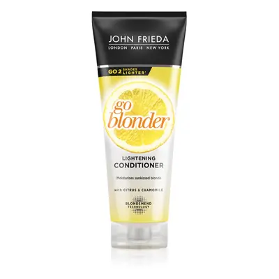 John Frieda Sheer Blonde Go Blonder világosító kondicionáló szőke hajra 250 ml