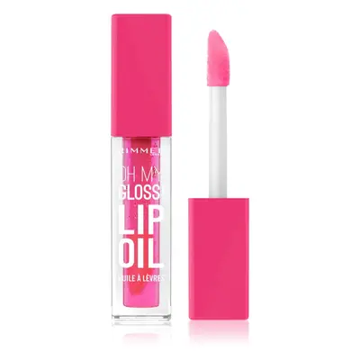 Rimmel Oh My Gloss! Lip Oil ajak olaj hidratáló hatással árnyalat 003 Berry Pink 4,5 ml