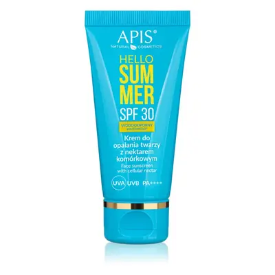 Apis Natural Cosmetics Hello Summer napozókrém arcra SPF 30 50 ml