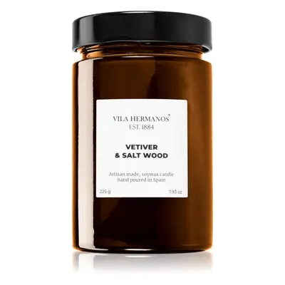 Vila Hermanos Apothecary Vetiver & Salt Wood illatgyertya 225 g