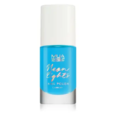 MUA Makeup Academy Neon Lights neon körömlakk árnyalat Current 8 ml