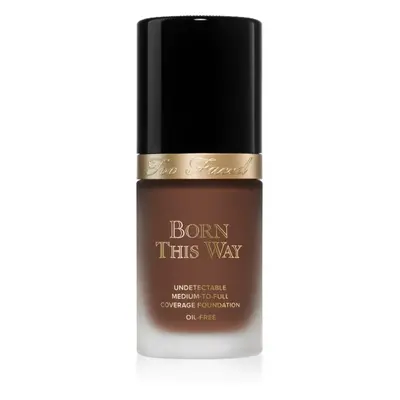 Too Faced Born This Way Flawless Coverage Natural Finish Foundation fedő hatású alapozó természe