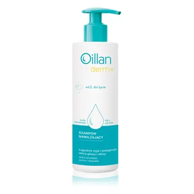 Oillan Derm+ Moisturizing Shampoo bőrgyógyászati sampon gyermekeknek születéstől kezdődően 180 m