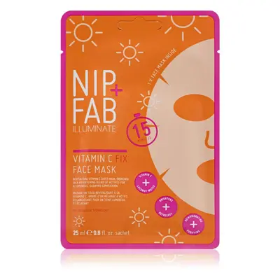 NIP+FAB Vitamin C Fix arcmaszk az arcra 25 ml