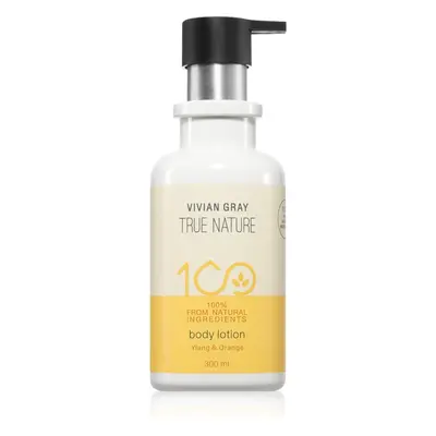 Vivian Gray True Nature Ylang & Orange frissítő testápoló tej 300 ml