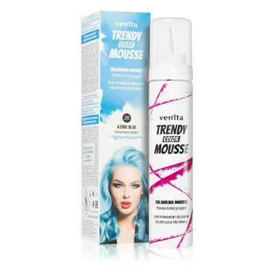 Venita Trendy Color Mousse színező hab ammónia nélkül árnyalat odstín No. 35 - Azure Blue 75 ml