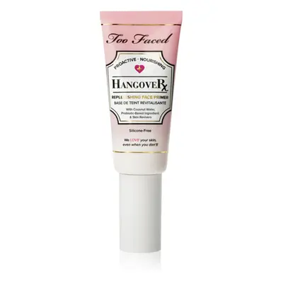 Too Faced Hangover Replenishing Face Primer hidratáló bázis alapozó alá az élénk és kisimított a