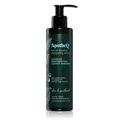 Soaphoria ApotheQ Aloe & Panthenol regeneráló sampon korpásodás ellen 250 ml