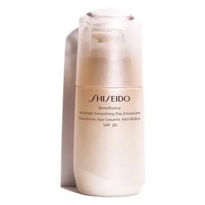 Shiseido Benefiance Wrinkle Smoothing Day Emulsion bőröregedés elleni védő emulzió SPF 20 75 ml