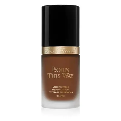 Too Faced Born This Way Flawless Coverage Natural Finish Foundation fedő hatású alapozó természe