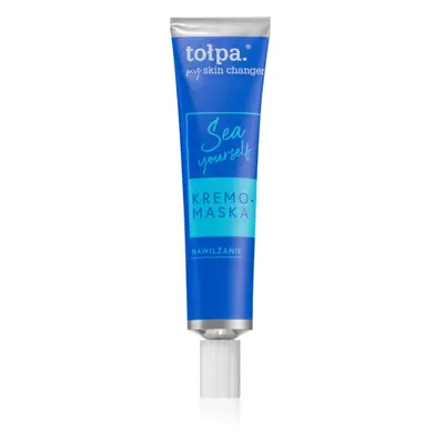 Tołpa My Skin Changer Sea Yourself éjszakai krémes maszk a bőr intenzív hidratálásához 40 ml