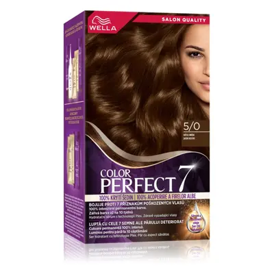 Wella Color Perfect hajfesték árnyalat 5/0 Light Brown 1 db