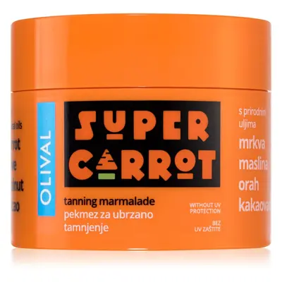 Olival SUPER Carrot Tanning Jam készítmény a napbarnítottság felgyorsítására és meghosszabbításá