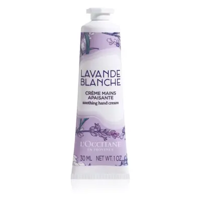 L’Occitane White Lavender nyugtató kézkrém 30 ml