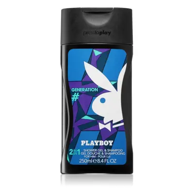 Playboy Generation tusfürdő gél 2 az 1-ben uraknak 250 ml