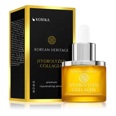 KORIKA Korean Heritage Hydrolyzed Collagen Premium Rejuvenating Serum fiatalító arcszérum hidrol