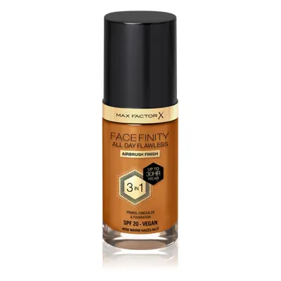 Max Factor Facefinity All Day Flawless hosszan tartó make-up SPF 20 árnyalat 98 Warm Hazelnut 30