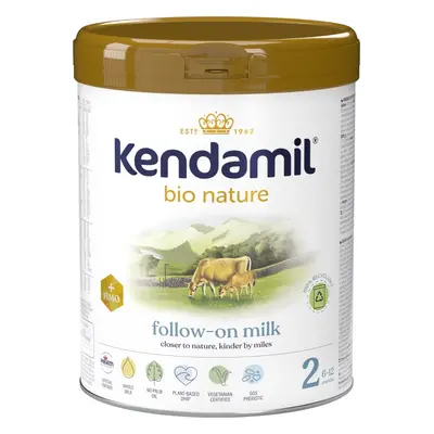 Kendamil BIO Nature 2 HMO+ folytató tejalapú csecsemőtápszer 800 g