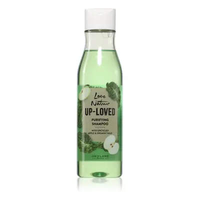 Oriflame Love Nature Up-Loved Upcycled Apple & Organic Kale tisztító sampon zsíros hajra 250 ml