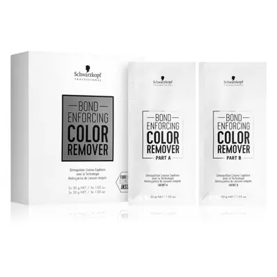 Schwarzkopf Professional Bond Enforcing Color Remover színeltávolító a haj élénkítésére 10x30 g