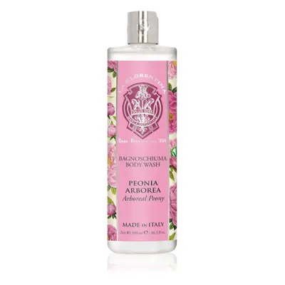 La Florentina Arboreal Peony Body Wash természetes tusoló gél bazsarózsa 500 ml