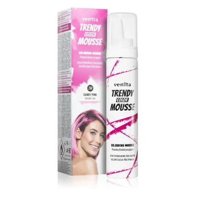 Venita Trendy Color Mousse színező hab ammónia nélkül árnyalat No. 30 - Candy Pink 75 ml