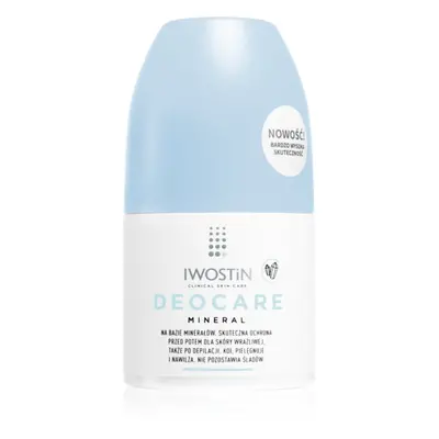 Iwostin Deocare Mineral izzadásgátló roll-on a nagyon érzékeny bőrre ásványi anyagokkal 50 ml