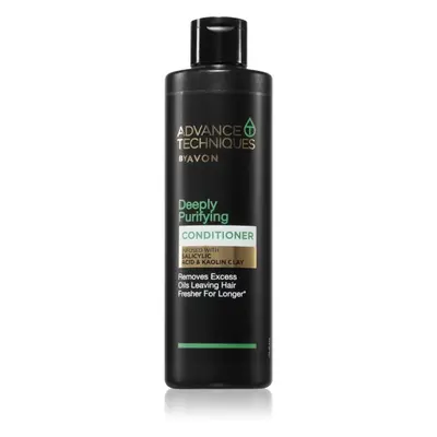 Avon Advance Techniques Deeply Purifying mélytisztító kondicionáló hab zsíros hajra 250 ml