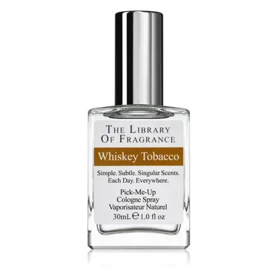 The Library of Fragrance Whiskey Tobacco Eau de Cologne uraknak 30 ml