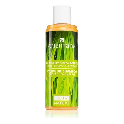 Orientana Ayurvedic Shampoo Ginger & Lemongrass frissítő sampon 210 ml