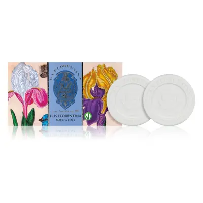 La Florentina Florentina Iris Sculpted Soap természetes szilárd szappan 2x115 g