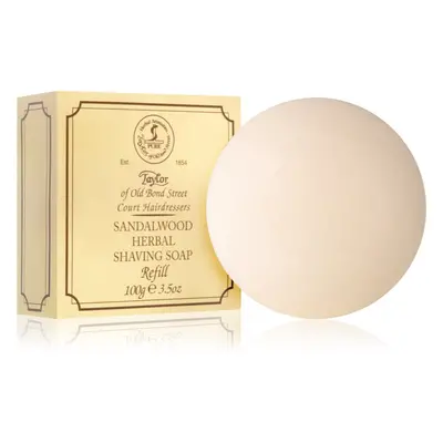 Taylor of Old Bond Street Sandalwood borotvaszappan utántöltő 100 g