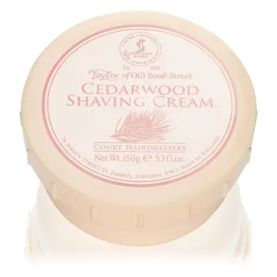 Taylor of Old Bond Street Cedarwood borotválkozási krém 150 g