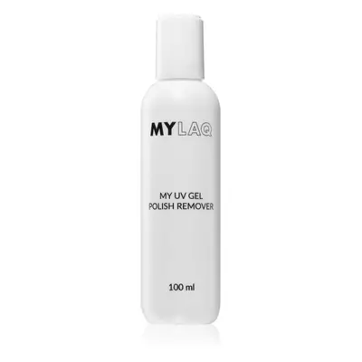 MYLAQ My UV Gel Polish Remover körömlakklemosó 100 ml