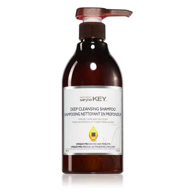 Saryna Key Deep Cleansing Shampoo sampon zsíros hajra és fejbőrre 500 ml