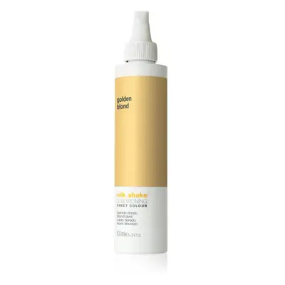 Milk Shake Direct Colour tonizáló kondicionáló az intenzív hidratálásért Golden blond 100 ml