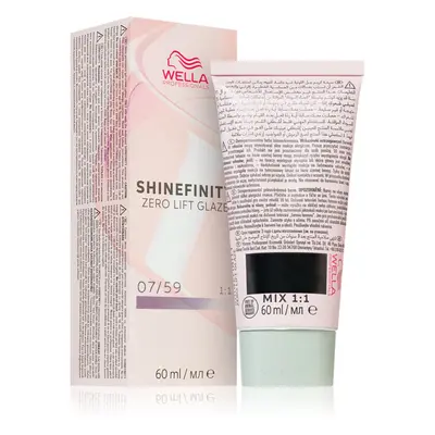 Wella Professionals Shinefinity Zero Lift Glaze tartós hajszínező árnyalat 07/59 - Strawberry Wi