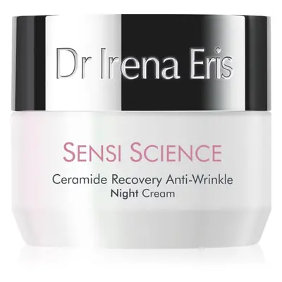 Dr Irena Eris Sensi Science Ceramide Recovery Anti-Wrinkle Night Cream regeneráló éjszakai krém 