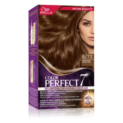 Wella Color Perfect hajfesték árnyalat 6/73 Toffee Chocolate 1 db