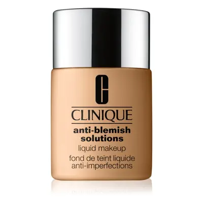 Clinique Anti-Blemish Solutions™ Liquid Makeup fedő hatású alapozó az aknéra hajlamos zsíros bőr