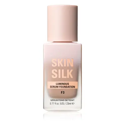 Makeup Revolution Skin Silk Serum Foundation könnyű alapozó világosító hatással árnyalat F3 23 m