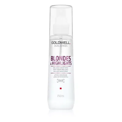 Goldwell Dualsenses Blondes & Highlights leöblítést nem igénylő szérum spray formában a szőke és