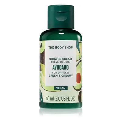 The Body Shop Avocado Shower Cream hidratáló tusoló gél avokádóval 60 ml