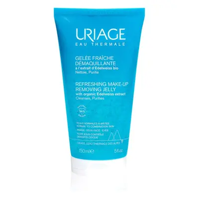 Uriage Eau Thermale Make-Up Removing Jelly frissítő tisztító gél kombinált és zsíros bőrre 150 m