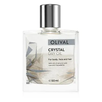 Olival Crystal Dry Oil multifunkciós csillogó olaj arcra, testre és hajra 50 ml