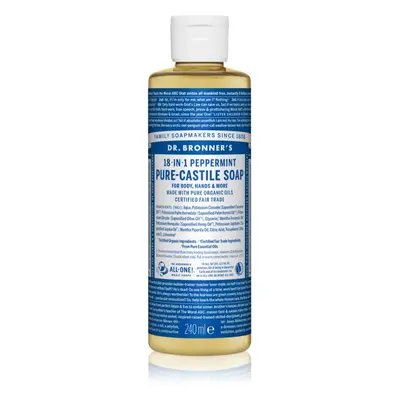 Dr. Bronner’s Peppermint folyékony univerzális szappan 240 ml