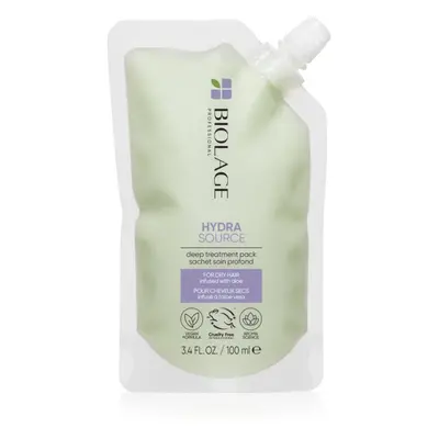 Biolage Essentials HydraSource mélyen tisztító maszk száraz hajra 100 ml