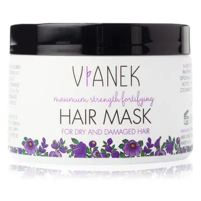 Vianek Maximum Strenght Fortifying erősítő maszk száraz és sérült hajra 150 ml